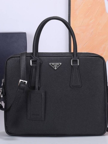 Деловая сумка Prada Saffiano