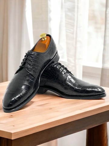 Туфли Brioni из кожи крокодила