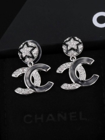 Серьги CHANEL