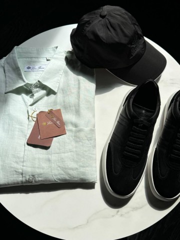 Льняная рубашка Loro Piana