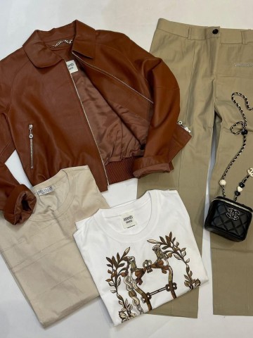 Кожаная куртка Hermes