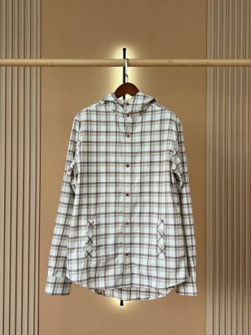 Рубашка с капюшоном Kiton