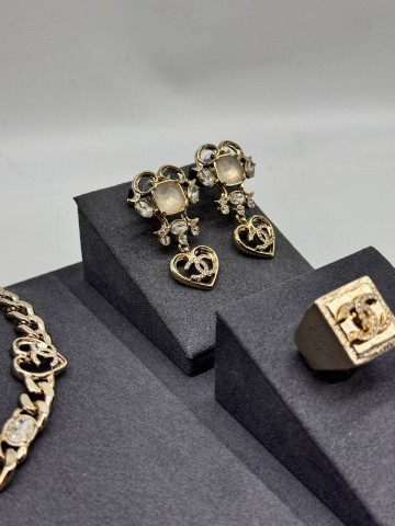 Серьги CHANEL
