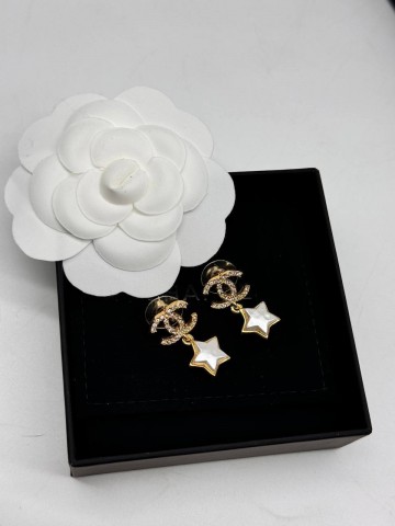 Серьги CHANEL
