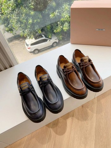 Лоферы MIU MIU