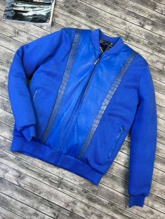 Куртка Zilli со вставками из кожи крокодила