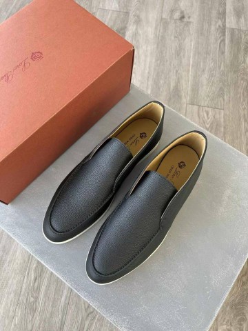 Высокие лоферы Loro Piana