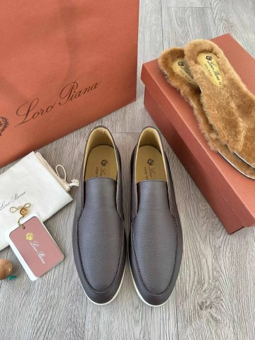 Высокие лоферы Loro Piana
