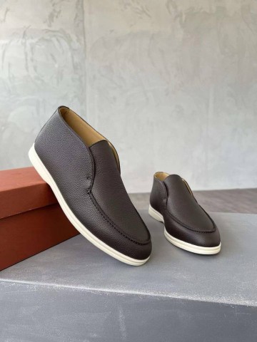 Высокие лоферы Loro Piana