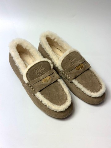 Лоферы MIU MIU
