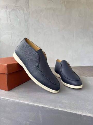 Лоферы Loro Piana с меховой стелькой