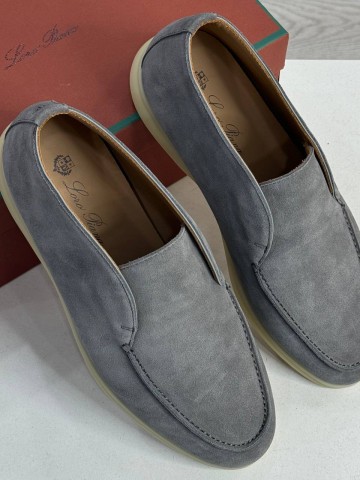 Лоферы Loro Piana с меховой стелькой