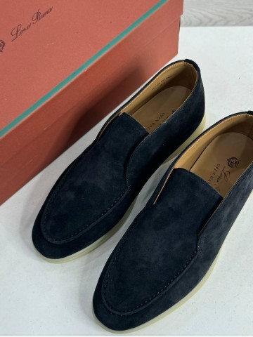 Лоферы Loro Piana с меховой стелькой