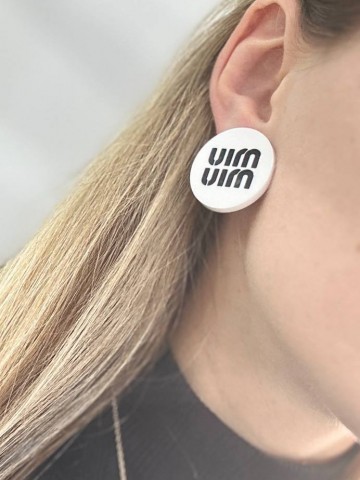 Серьги MIU MIU