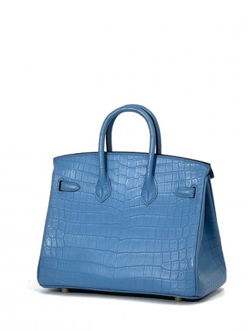 Сумка Hermes из кожи крокодила 25 см