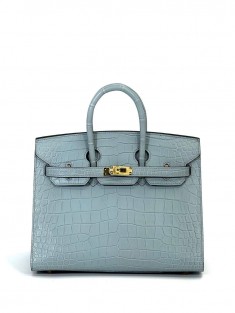 Сумка Hermes из кожи крокодила 25 см