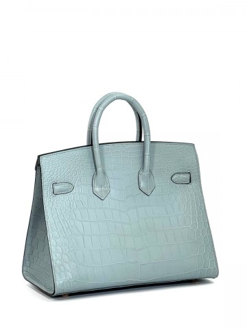 Сумка Hermes из кожи крокодила 25 см