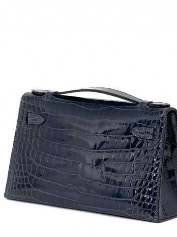 Сумка Hermes из кожи крокодила