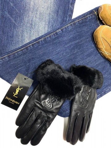 Перчатки Yves Saint Laurent