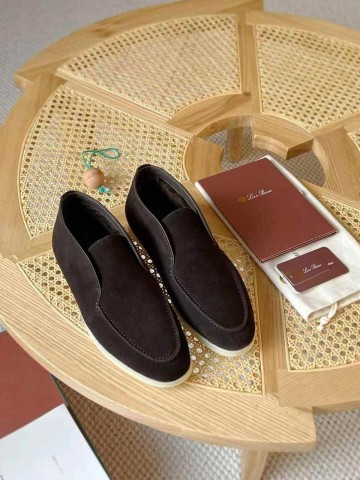 Высокие лоферы Loro Piana