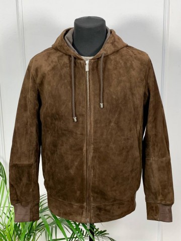 Замшевая куртка Brunello Cucinelli