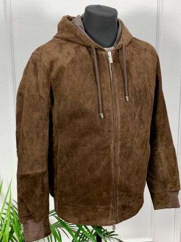Замшевая куртка Brunello Cucinelli