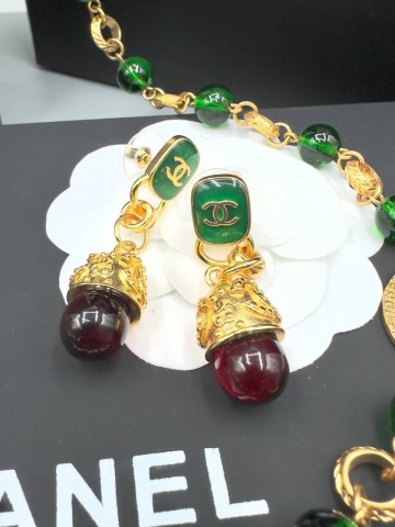 Серьги CHANEL