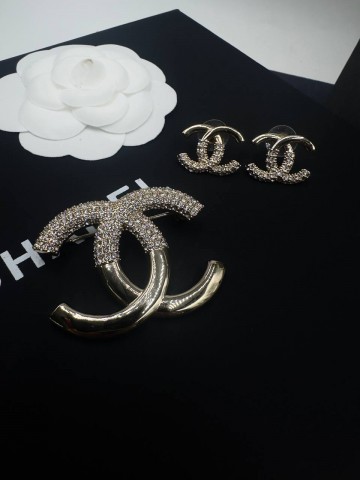 Серьги CHANEL