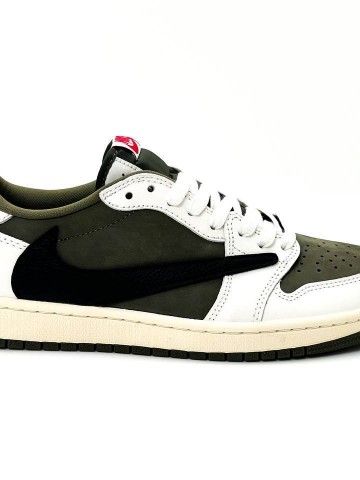 Кеды Nike Travis Scott & Air 1 Low "Medium Olive"