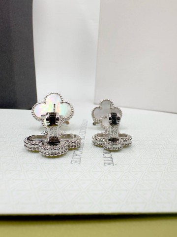 Серьги Van Cleef & Arpels 2 см