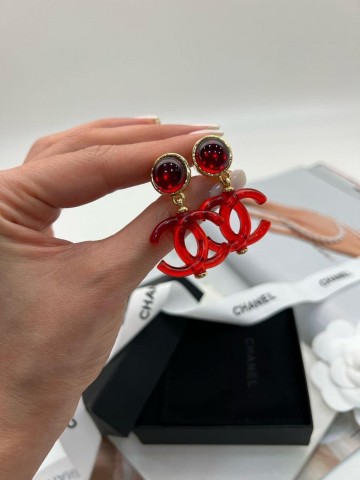 Серьги CHANEL