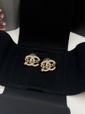 Серьги CHANEL