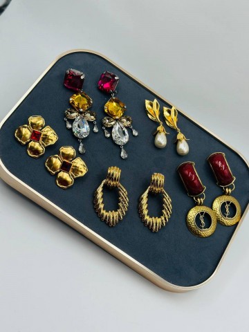 Серьги Yves Saint Laurent