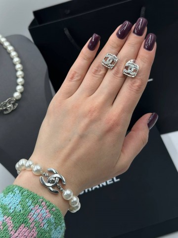 Серьги CHANEL