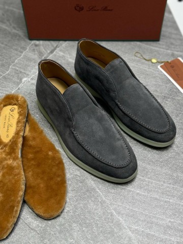 Высокие лоферы Loro Piana