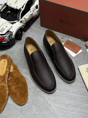Высокие лоферы Loro Piana