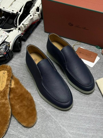 Высокие лоферы Loro Piana