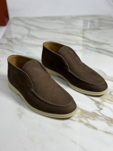 Высокие лоферы Loro Piana