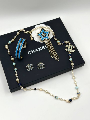 Серьги CHANEL