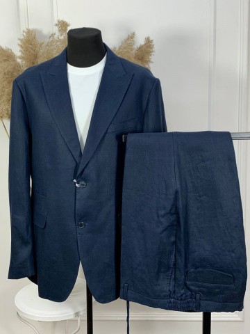 Льняной костюм Brunello Cucinelli