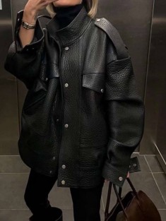 Кожаная куртка Jil Sander