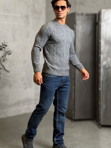 Мужской свитер Loro Piana premium - Dark Grey