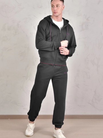 Спортивный костюм Loro Piana Premium signature logo - Grey