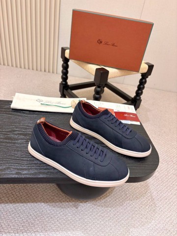 Мужские кроссовки Loro Piana Soho 2.0 Walk - Dark Grey