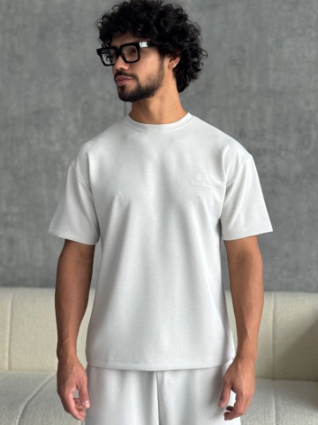 Мужская серая футболка Loro Piana