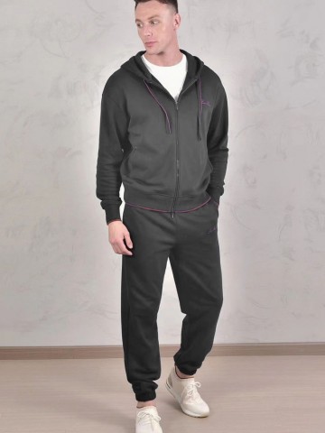 Спортивный костюм Loro Piana Premium signature logo - Grey