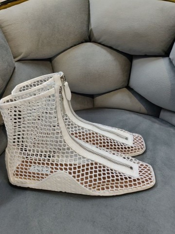 Alaia Fishnet High Ballet Flats балетки #402142VW