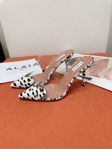 Alaia Le Coeur мюли #537777CH