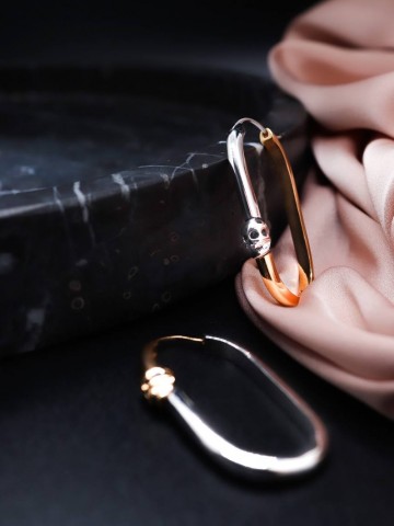 Alexander McQueen серьги #113849TP