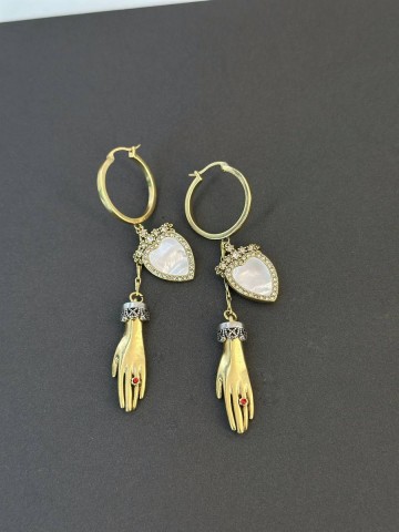 Alexander McQueen серьги #574323PF